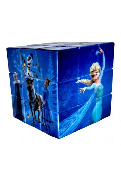 OEM Rubik's Cube with Drawings, 3x3x3, Blue