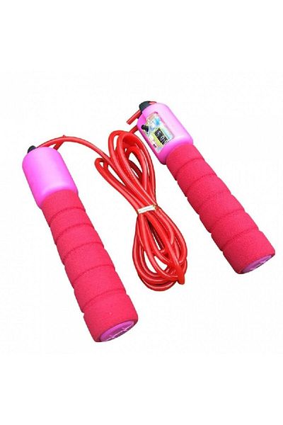 OEM Jump Rope, Adjustable Length, Digital Counter, Red