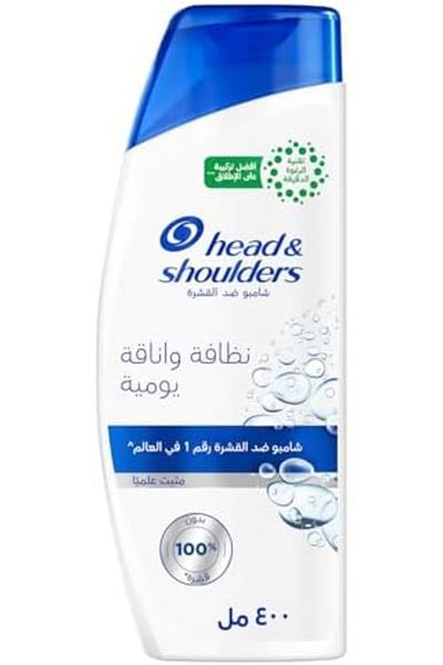 Head&Shoulders Head & Shoulders daily clean anti dandruff shampoo, 400 ml