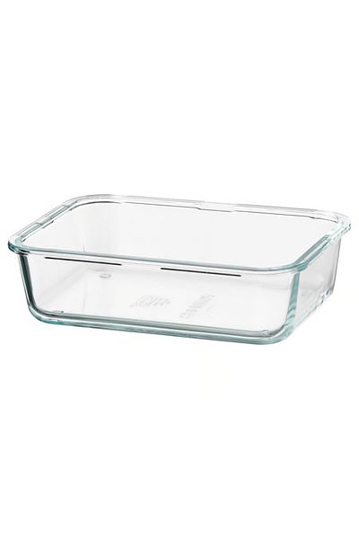 IKEA Food container, rectangular/glass, 1.0 l