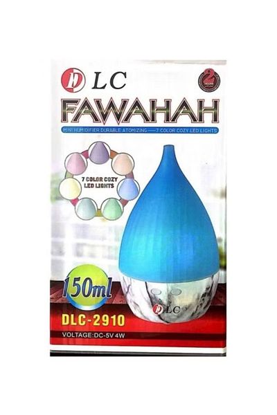 DLC Fawahah Mini Humidifier 150ml Multicolour