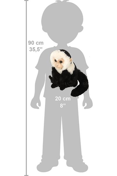 Wild Republic Jucărie de pluș Maimuță Capucin, model 20 cm