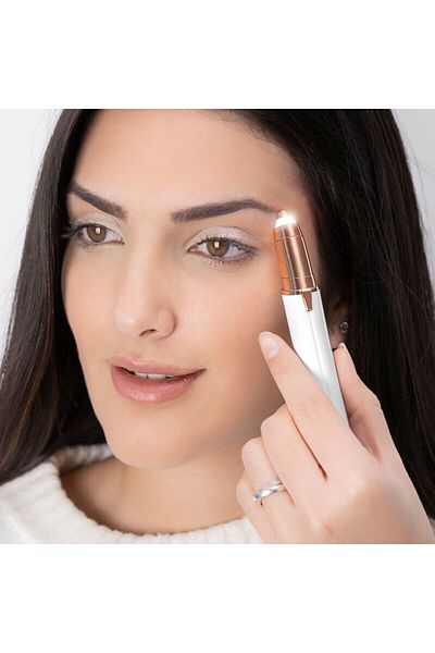 InnovaGoods InnovaGoods electric facial trimmer, white, portable