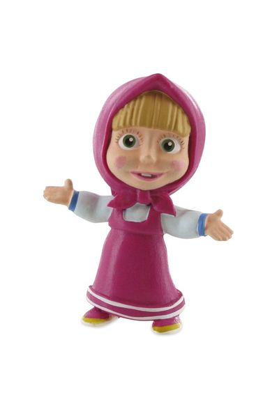 jad Masha and the Bear Figurine, Comansi, Masha, 6 cm, PVC
