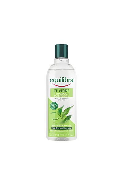 Equilibra Purifying Shampoo with Green Tea, 300 ml, Equilibra