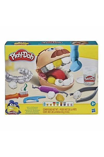 Moschino Play-Doh Dental Playset F1259, 8 pieces