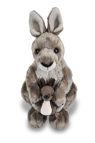 Wild Republic Plush Kangaroo Toy, Wild Republic, 30 cm