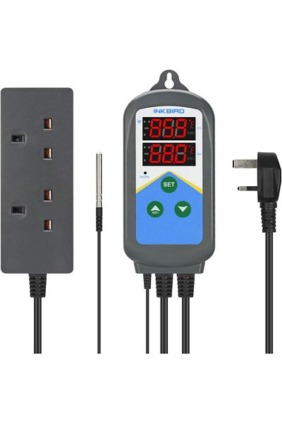 Inkbird ITC-306T-WIFI Heating Temperature Controller, 24 Hours Digital Cycle Timer Thermostat for Gr