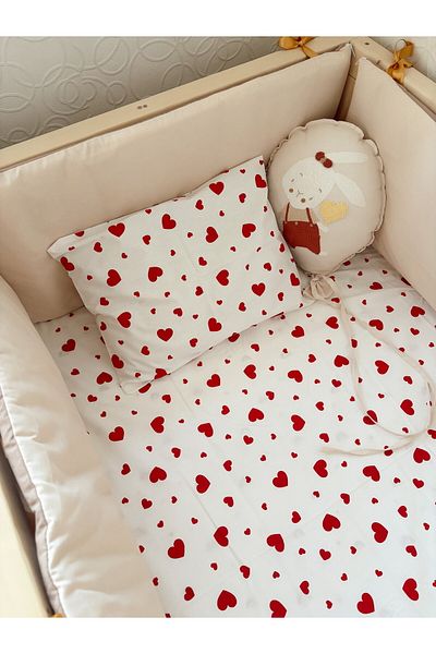 Cloudy Baby Kids Elastic Sheet and 2X Pillowcase Set 100X150 cm - 35X45 cm