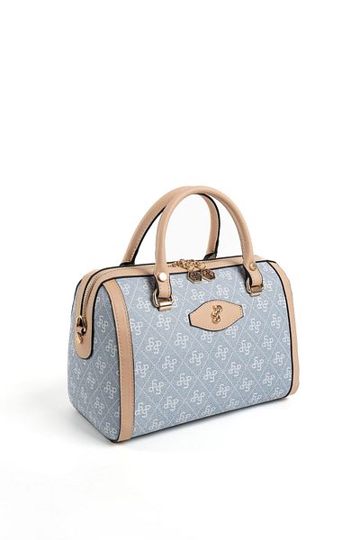 Silver Polo Silver & Polo Blue - Ten Sp1091 Women's Handbag