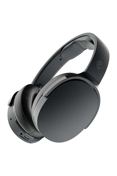 Skullcandy سماعات رأس لاسلكية بتقنية البلوتوث من Hesh Evo، لون أسود حقيقي