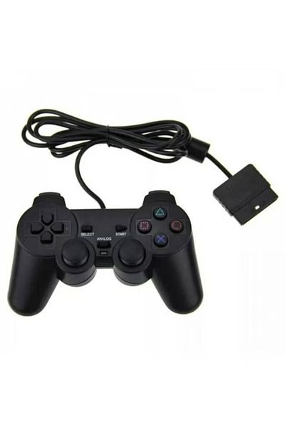 DLC Wired Gaming Controller – Classic Ergonomic Gamepad for PlayStation 2
