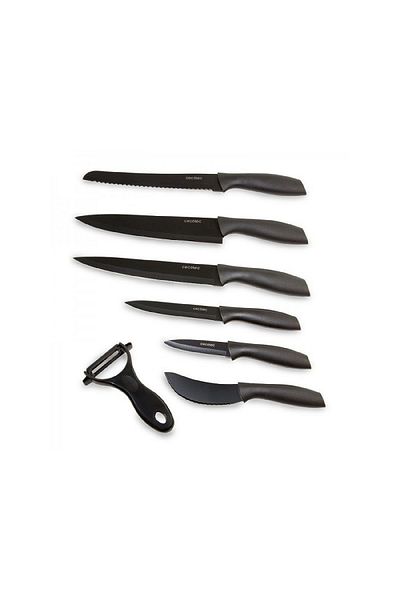 CECOTEC Professional knife set, 7 pieces, stainless steel blade