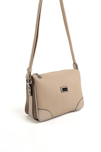 Silver Polo Silver & Polo Sand Beige Sp784 Women's Crossbody Bag