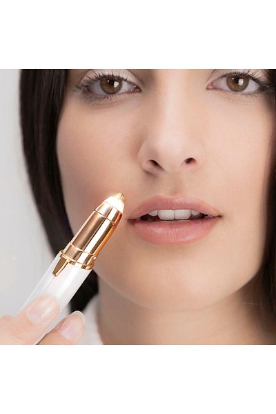 InnovaGoods InnovaGoods electric facial trimmer, white, portable