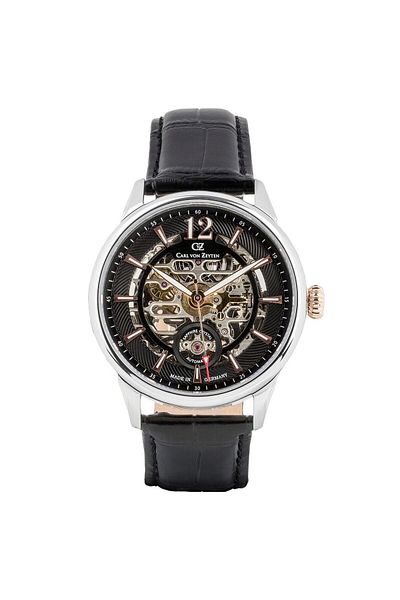Carl Von Zeyten Mens Watch Carl Von Zeyten CVZ0080BKRS, Automatic, 43mm, 5ATM