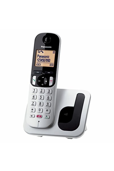 PANASONIC Ασύρματο τηλέφωνο Panasonic KX-TGC250, ασημί-γκρι