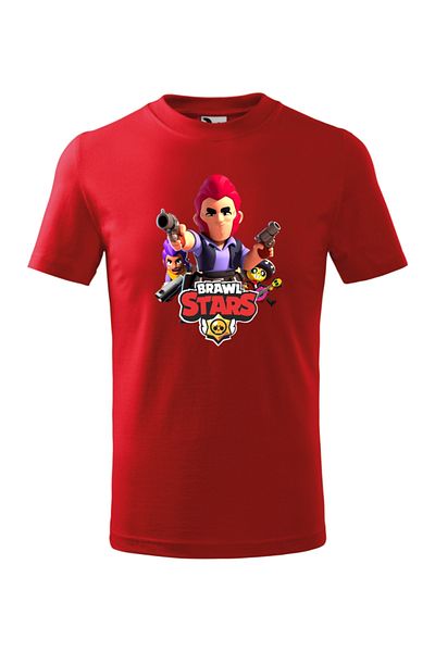 Funny Gift Brawl Stars Heroes Kids Short Sleeve T-Shirt