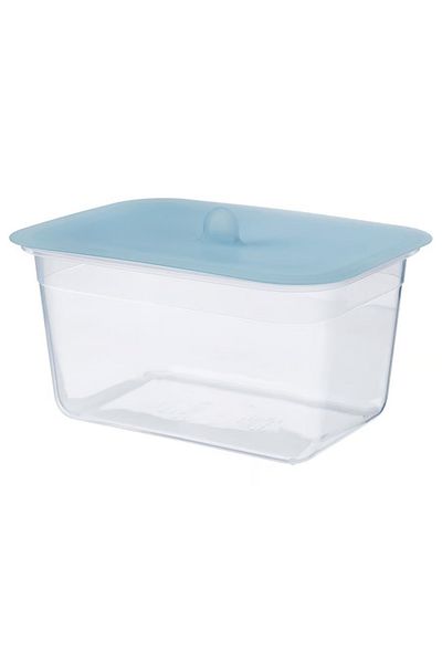 IKEA Food container with lid, rectangular plastic/silicone, 2.0 l