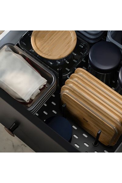 IKEA Lid, rectangular/bamboo