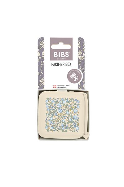 Bibs Cutie depozitare suzete BIBS x LIBERTY Eloise Ivory