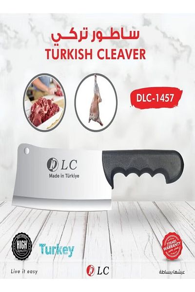 DLC Turkish Cleaver – Heavy-knife Stainless Steel