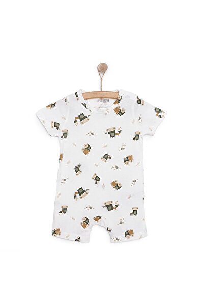 ebebek Hello Baby HelloBaby Yenidoğan Erkek Kısa Tulum Erkek Bebek