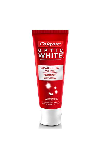 Colgate Fluoride Toothpaste Optic White Sparkling Mint 75 ml