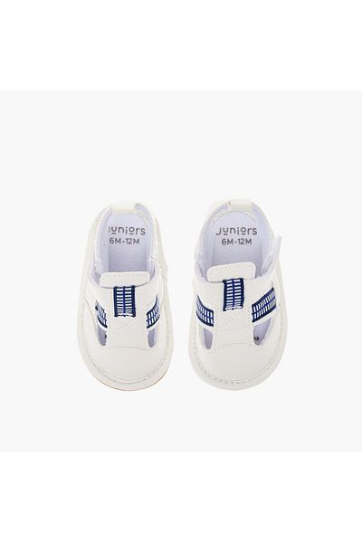 Juniors Striped Booties