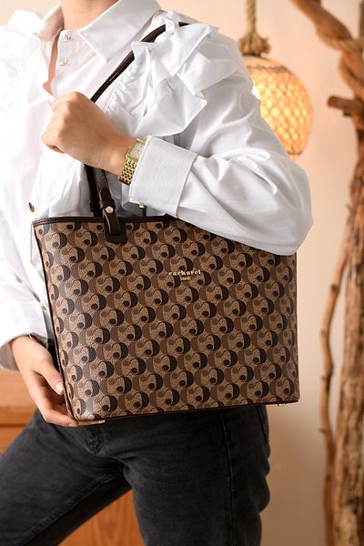 barberri Women's Monogram Shoulder Bag 8005