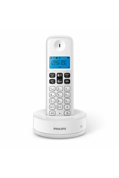 Philips Ασύρματο τηλέφωνο Philips D1611W/34 1,6" λευκό μπλε