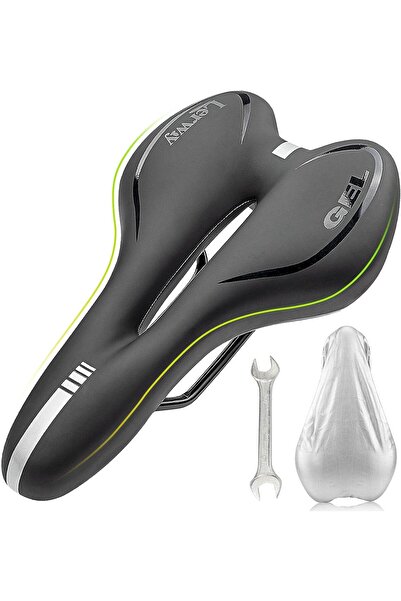 Inkbird مقعد دراجة ليرواي، مقعد دراجة مبطن بالجل للرجال والنساء