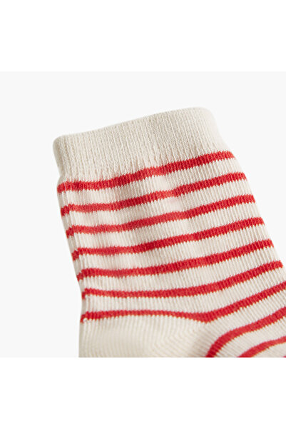 Juniors Printed Ankle Length Socks - Set of 5