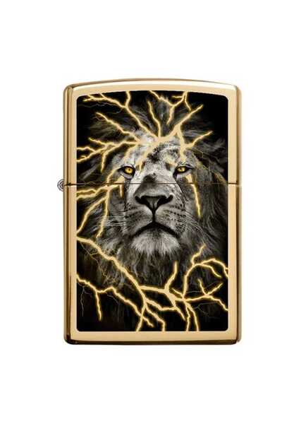 Zippo LIGHTNING LION DESIGN Çakmak