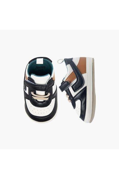 Juniors Colourblock Booties with Hook and Loop Closure