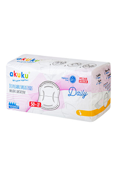 Akuku Tampoane pentru sani de unica folosinta Daily 60 bucati, A0160