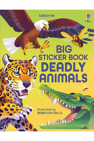 Usborne Big Sticker Book Deadly Animals