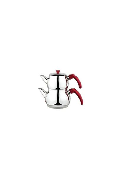 HARLEM Double Turkish Kettle, Medium Stainless Steel