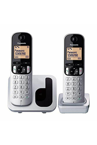 PANASONIC Panasonic KX-TGC212 cordless phone, DUO, black/silver