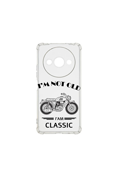 bestcase Carcasă antișoc pentru Xiaomi Redmi A3, Nu sunt bătrân, sunt clasic,...