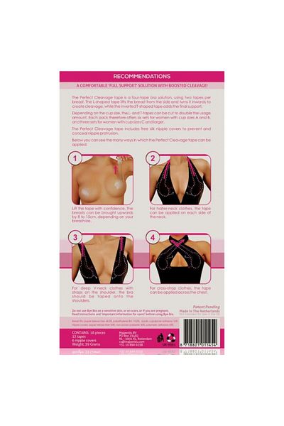 Bye Bra Breast lift band, Bye Bra, with nipple protectors included