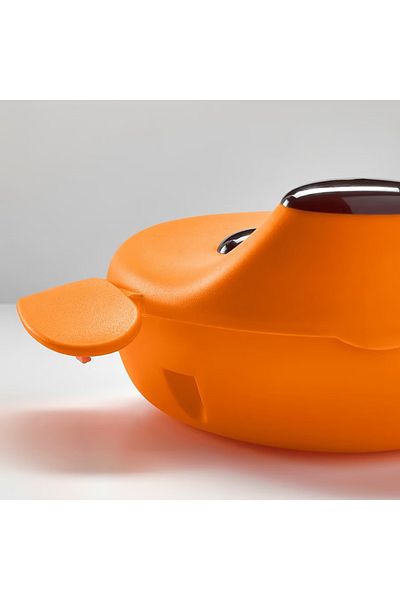 IKEA Lunch Box Orange 17cm X 18cm X 10 Cm