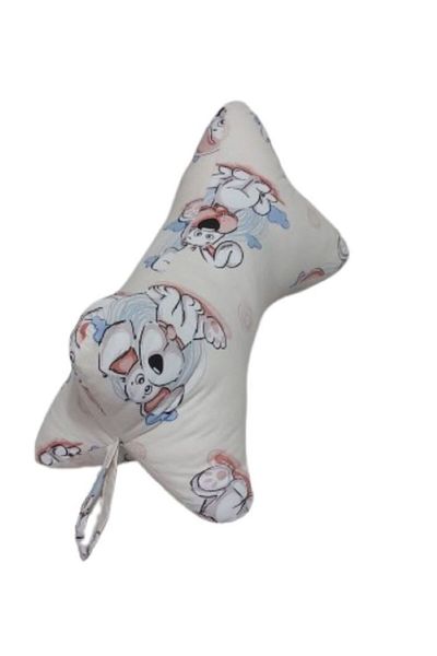 MAGIC DECO WORLD Decorative pillow Puppies, with ergonomic design, for reading, relaxation, travel
