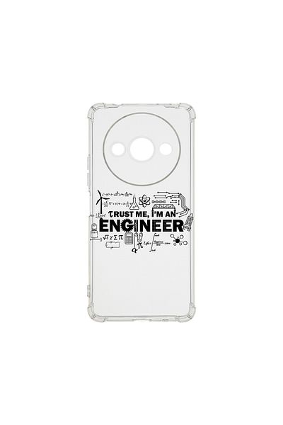 bestcase Anti Shock Case for Xiaomi Redmi A3, Trust Me I'm Engineer, 1805846 AS 1859