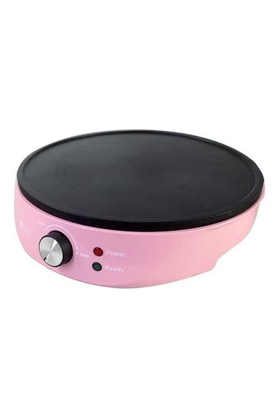 DLC Electric Crepe Maker 1000.0 W Pink/Black