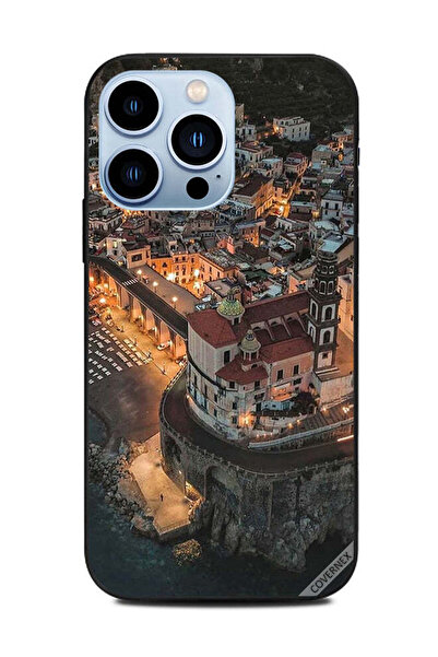 Covernex غطاء حماية لهاتف Apple iPhone 13 Pro مع إطلالة مسائية على البحر