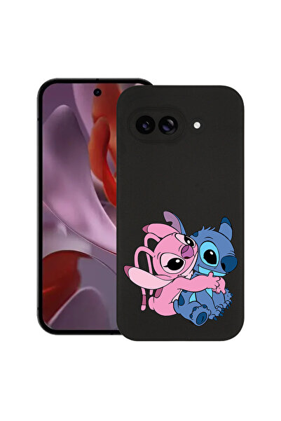 bestcase ® Husă Slim Silicon pentru Google Pixel 9a, Cusătură Înger Îmbrățișâ...