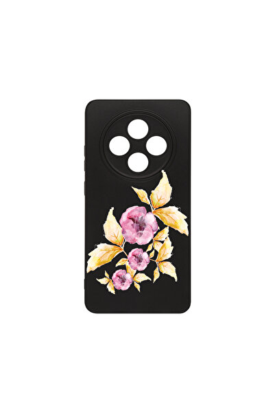 bestcase ® Husa Slim Silicon pentru OPPO Reno12 F / Reno12 FS, Pastel Flowers...
