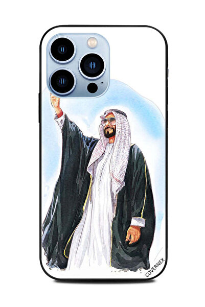 Covernex غطاء حماية لجهاز ابل ايفون 13 برو - زايد رايز - رسم يدوي