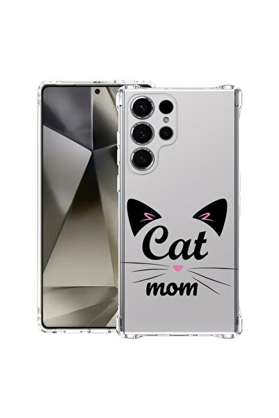 bestcase ® Αντικραδασμική θήκη για Samsung Galaxy S23 Ultra, Cat Mom, 1399746...